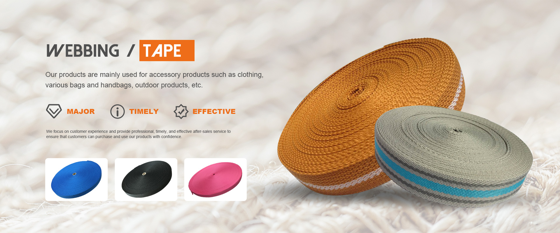Nhà cung cấp Webbing Trung Quốc