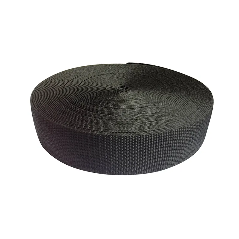 Webbing pp tái chế màu đen