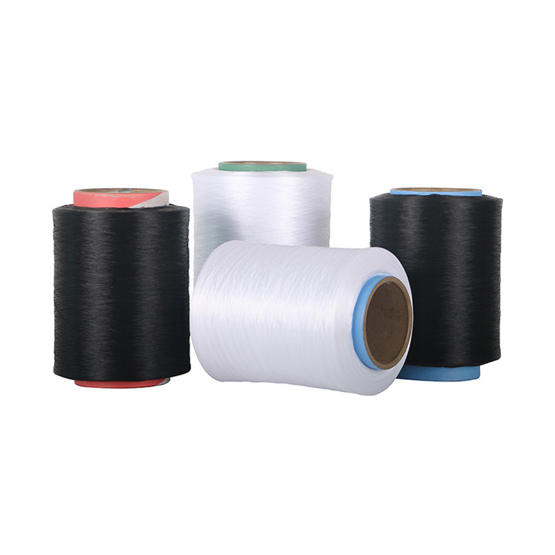 Sợi PP tái chế màu đen